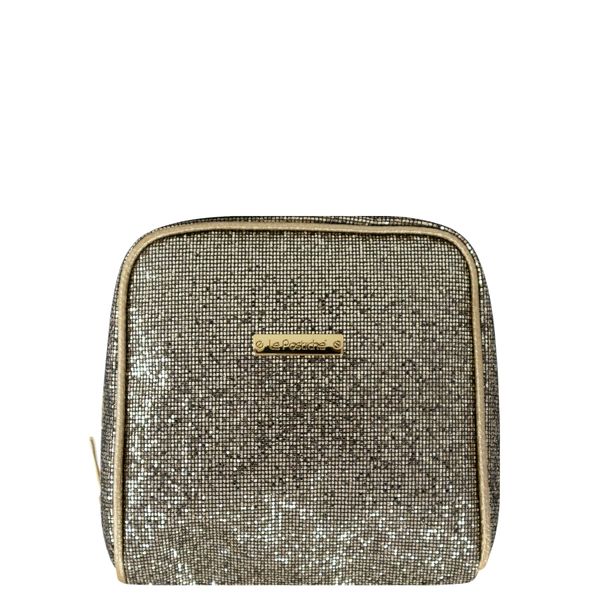 Necessaire Shine EX1104D Le Postiche DOURADO
