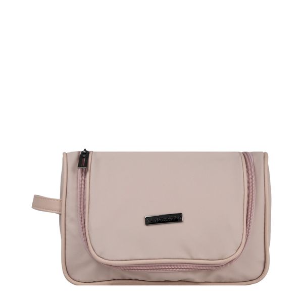 Necessaire Organizadora com Potes Nylon EX239NY Le Postiche ROSA