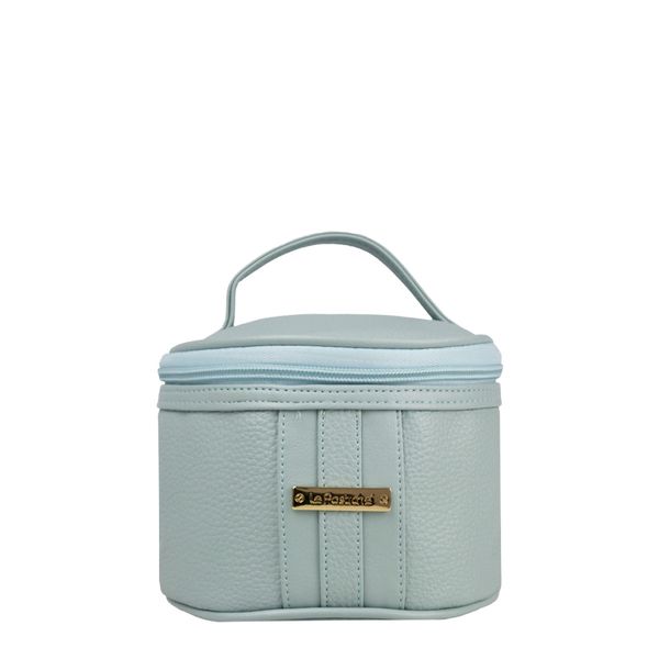 Necessaire Redonda Bicolor Floater EX-1020 Le Postiche AZUL