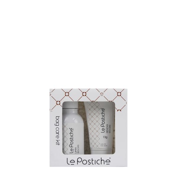 Kit Para Cuidado de Bolsa Limpa e Renova Le Postiche BRANCA