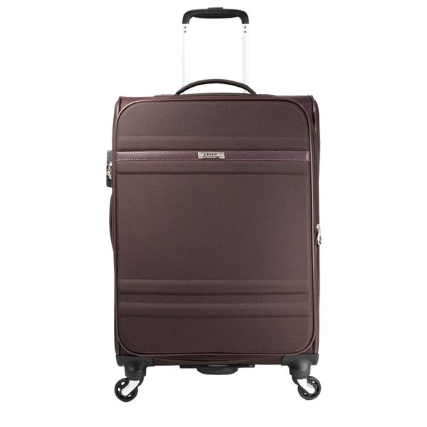 Mala Grande 32kg Tecido Rodas Giro 360° Córdoba Plus Lansay ROXO