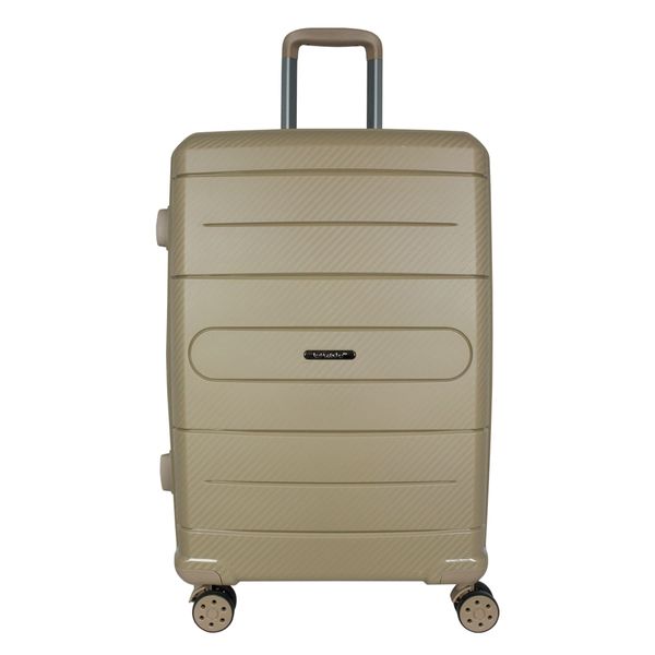 Mala Média 23kg Rígida Rodas Giro 360° Berlim Black Le Postiche CÁQUI