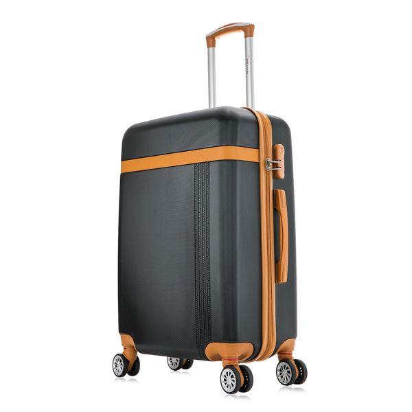 Mala de viagem média 23kg Bruges Swiss Move Preta