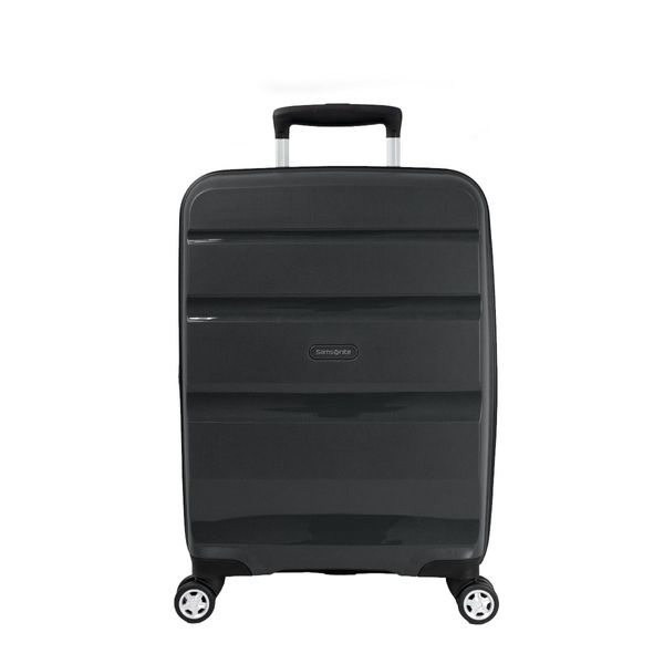 Mala Pequena 10kg Polipropileno com Rodas Giro 360° Spin Air Samsonite PRETO
