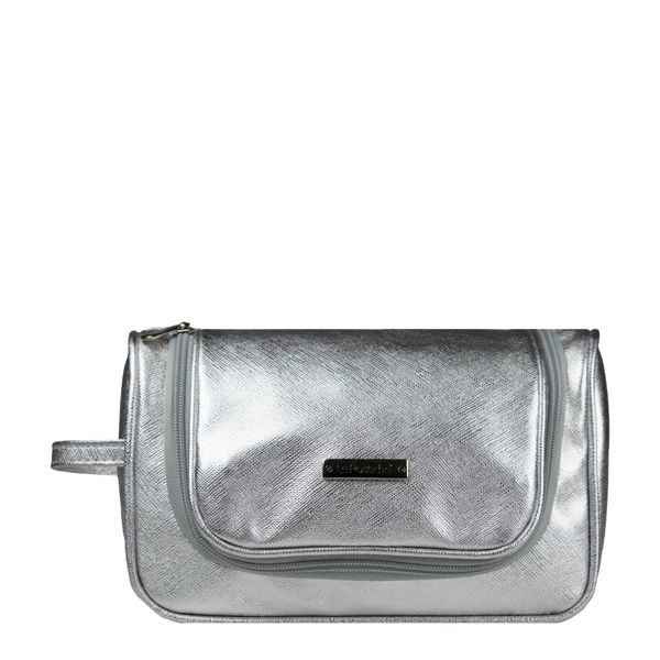 Necessaire Com Potes Saffiano EX239S Le Postiche PRATA