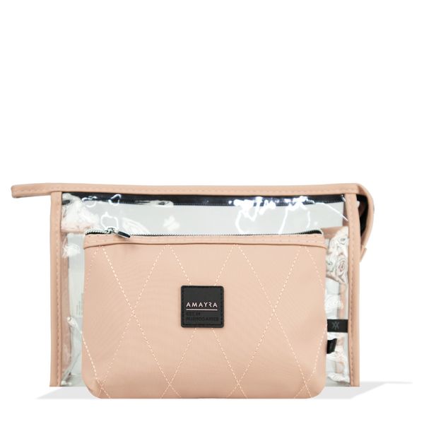 Kit Necesserie Feminina Amayra Nude