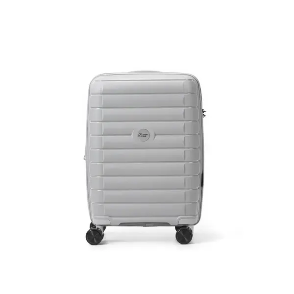Mala Bordo 10kg Polipropileno Giro 360º Everest Travel Blue CINZA