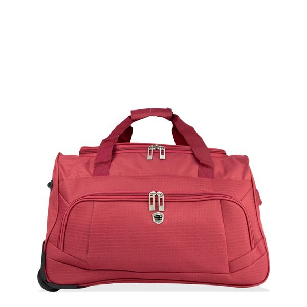 Sacola de Viagem Média com Rodas Polo King VERMELHO
