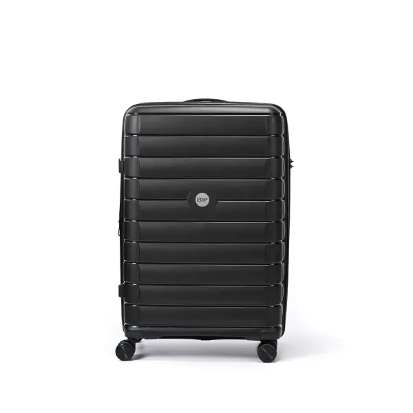 Mala Grande 32kg Polipropileno Giro 360º Everest Travel Blue PRETO