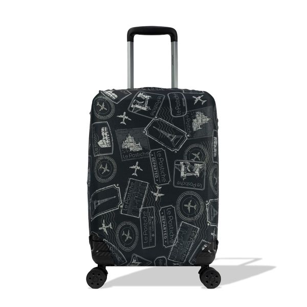 Capa de Mala Tamanho Pequeno Travel Le Postiche PRETO