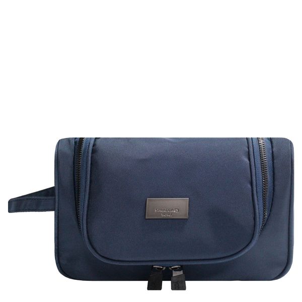 Necessaire de Viagem com Potes Stradda AZUL ESCURO