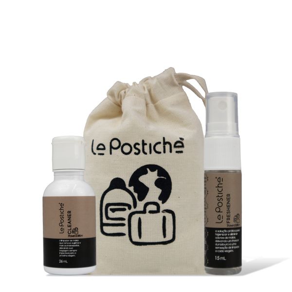 Kit Para Limpeza de Malas de Viagem Le Postiche BRANCO
