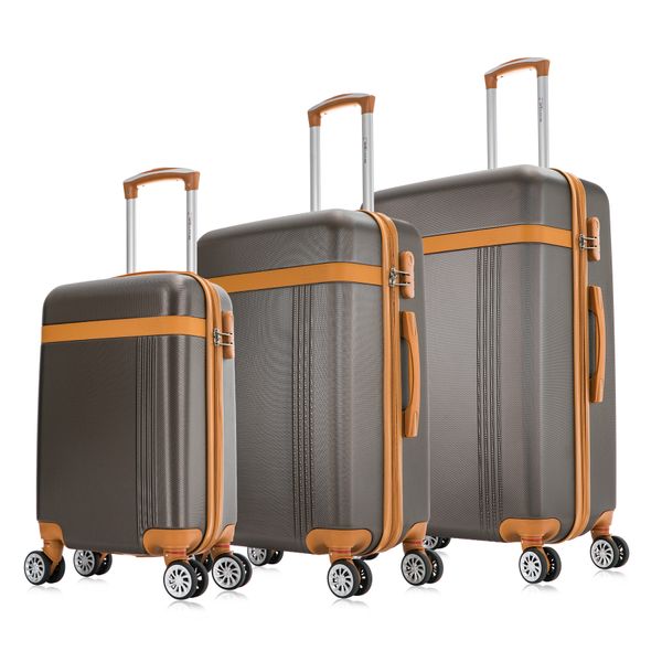 Conjunto de malas de viagem PMG Bruges Swiss Move Kit de malas de viagem P/M/G Bruges Swiss Move