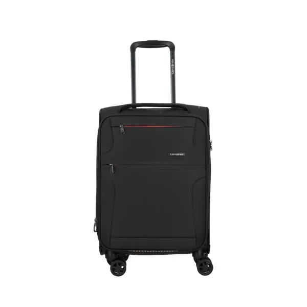 Mala Pequena de Bordo 10kg Rodas Giro 360º Bahia Lite Samsonite Preto