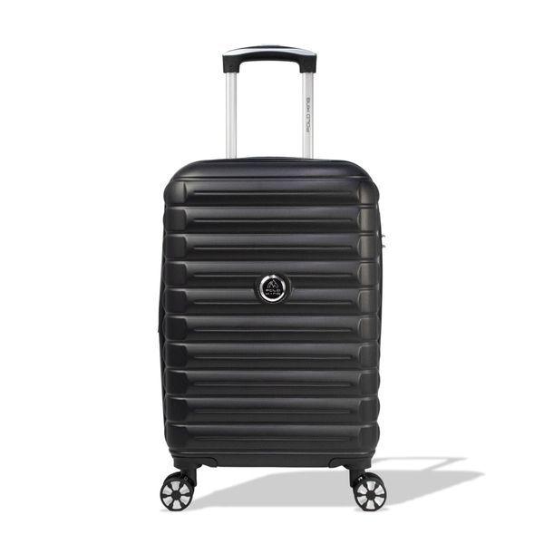 Mala de Viagem Bordo 10kg Rígida com Rodas 360º Trancoso Polo King PRETO