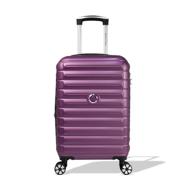 Mala de Viagem Bordo 10kg Rígida com Rodas 360º Trancoso Polo King ROXO